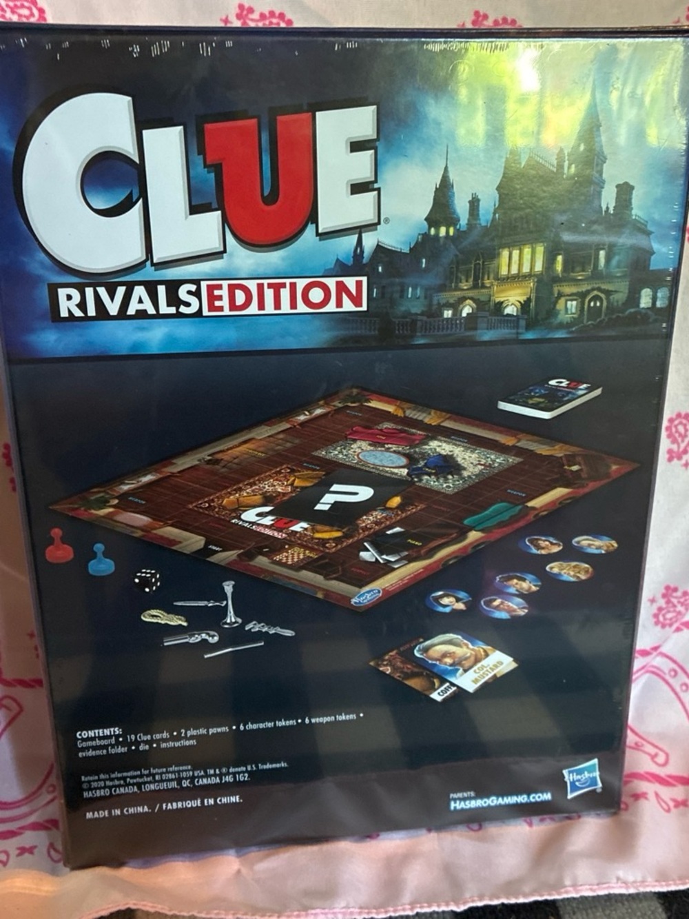 Hasbro CLUE Rivals Edition Two-Player Mystery Game - Multicolor - Picture 2 of 5